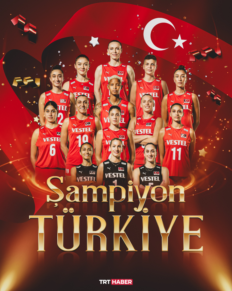 2023 Avrupa Kadınlar Voleybol Şampiyonu TÜRK MİLLİ TAKIMI