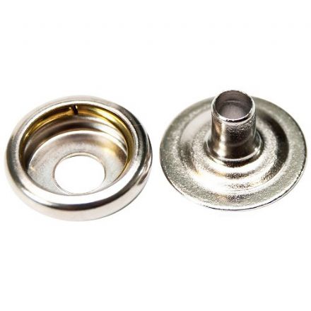 Stainless 10 mm. snap set (Female)