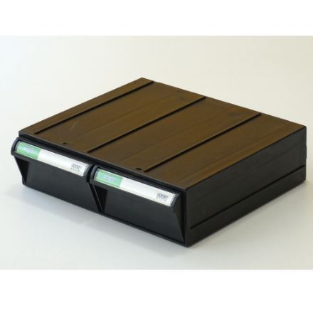 Antistatic, ESD Conductive 2 Drawer