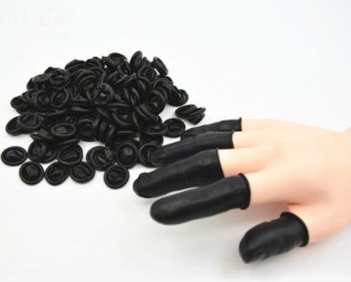 Static Dissipative Finger Guard (Black)