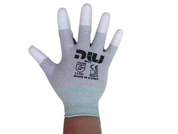 Fingertip Dyed Gloves