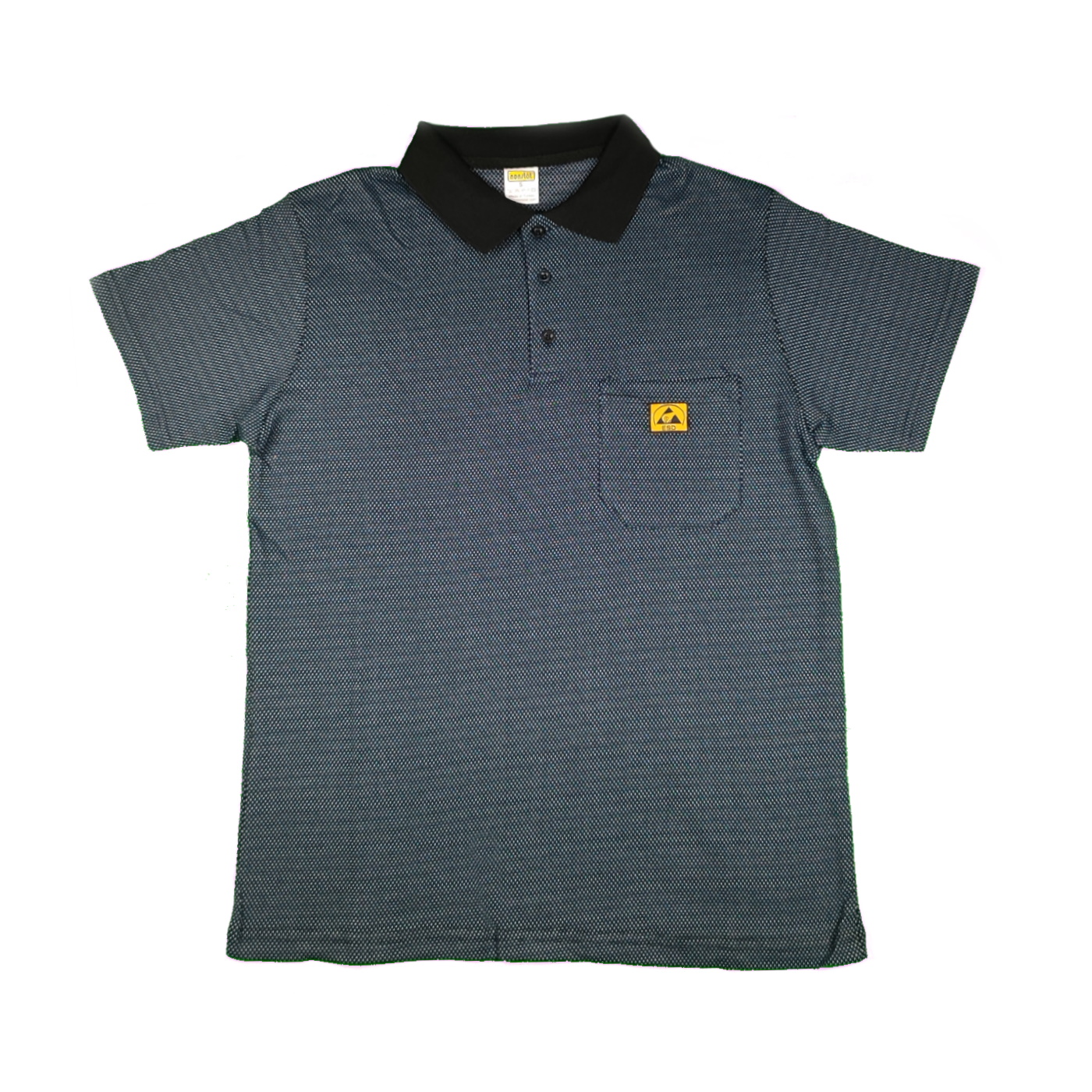 Antistatic Polo T-shirt Navy Blue